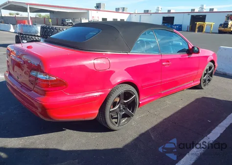 2002 Mercedes-Benz Clk 55 Amg z USA, uszkodzony, nr VIN WDBLK74G82T114948